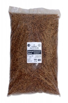 Medžio granulės SMOKEY OLIVE WOOD Almond Pellets (migdolas), ø 6 mm, 10 kg