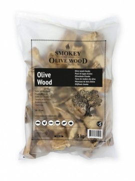 Medžio gabaliukai SMOKEY OLIVE WOOD Olive (Alyvmedis) No.5, 5 kg