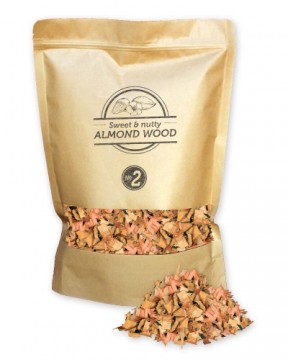 Medžio drožlės SMOKEY OLIVE WOOD Almond (Migdolas) No.2, 1,7 l