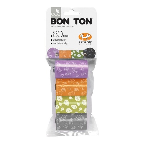 Sanitārās somas United Pets Bon Ton Regular Suns (4 x 20 uds) image 1