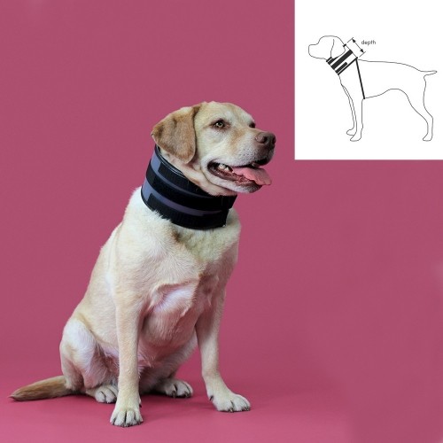 Cervical Collar for Dogs KVP Melns (18-53 cm) image 2