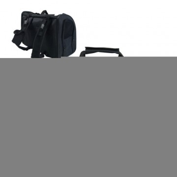 Pet Backpack Gloria Kangaroo Melns (41 x 30 x 21 cm)