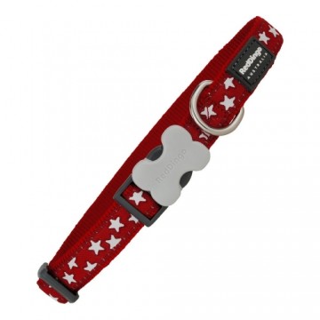 Suņa kaklasiksna Red Dingo Zvaigzne Zvaigznes (2,5 x 41-63 cm)