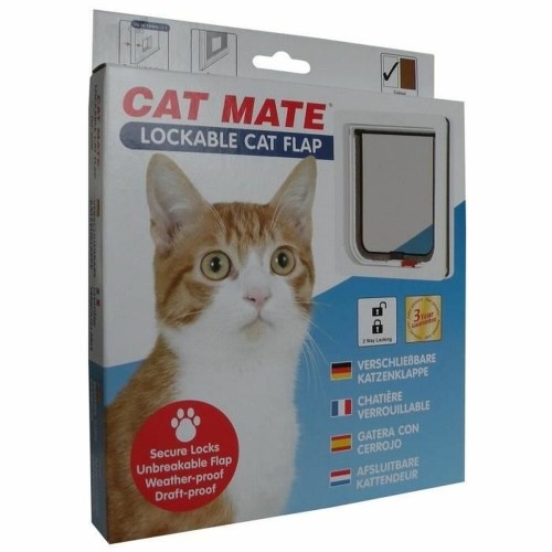 Kaķu atloks Pet Mate 19,2 x 20 cm Balts image 1