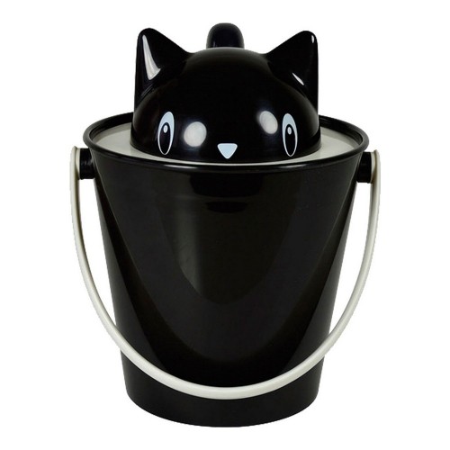 Tvertnes konteiners United Pets Kaķis Melns polipropilēns (20 cm) image 1