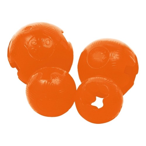 Suņu rotaļlieta Gloria TPR Oranžs (9,5 cm) image 1