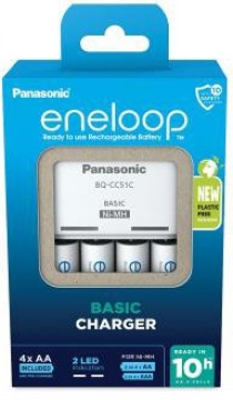 Panasonic Batteries Panasonic eneloop charger BQ-CC51 + 4x2000mAh