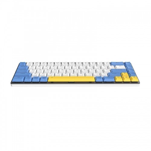 Wireless mechanical keyboard Dareu EK868 Bluetooth (white&blue&yellow)) image 2