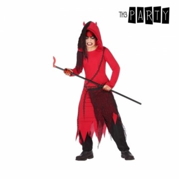 Bigbuy Carnival Маскарадные костюмы для детей Демон Красный Чёрный 4 pcs
