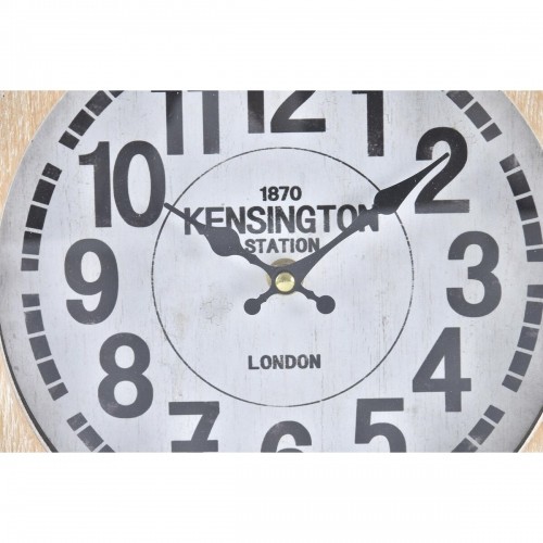 Настольные часы DKD Home Decor Dabisks MDF Balts Dzelzs (25,8 x 8 x 32 cm) (2 gb.) image 3