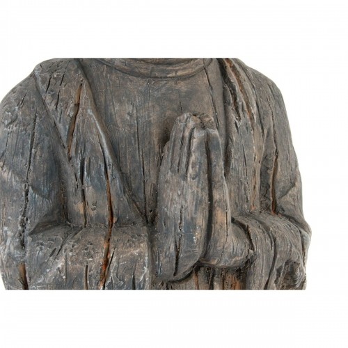 Декоративная фигура DKD Home Decor Стекловолокно Серый Будда Камень Cтекло (28 x 20 x 50 cm) image 2