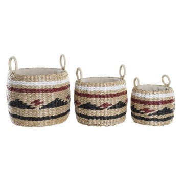 Grozs DKD Home Decor Koloniāls Šķiedra (30 x 30 x 25 cm)