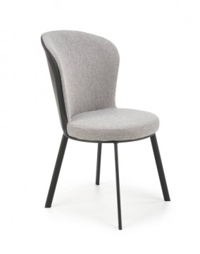 Halmar K447 chair color: grey / black
