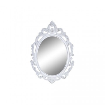 Sienas spogulis DKD Home Decor MDF Balts (49 x 2 x 70 cm)