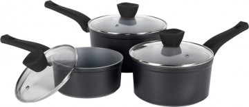 Russell Hobbs RH01706EU Pearlised saucepan set 3pcs