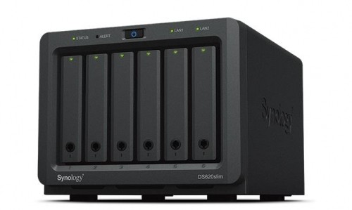 Synology Inc. NAS STORAGE TOWER 6BAY/NO HDD DS620SLIM SYNOLOGY image 1