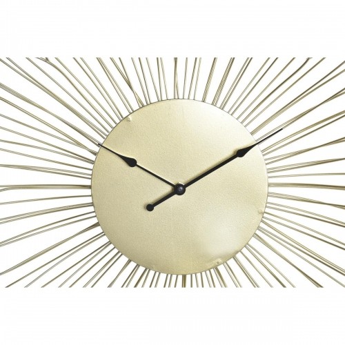 Sienas pulkstenis DKD Home Decor Zieds Bronza Metāls (57 x 4 x 57 cm) image 3