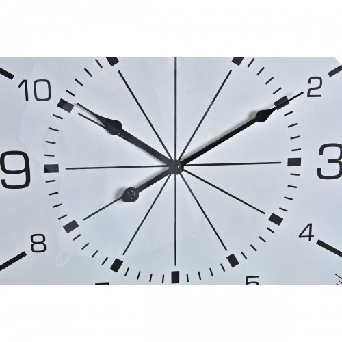 Настенное часы DKD Home Decor Стеклянный Позолоченный Металл Белый Компас (60 x 3 x 60 cm) image 3