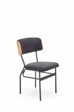 Halmar SMART-KR chair color: natural oak/black