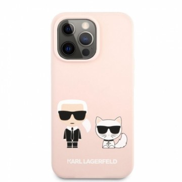 Karl Lagerfeld  
       Apple  
       iPhone 13 Pro Choupette Liquid Silicone Case 
     Pink