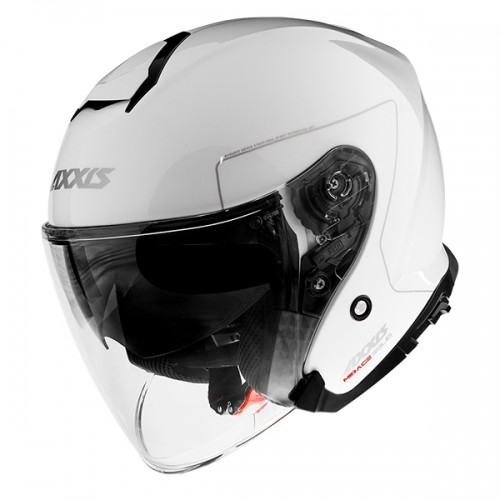 Axxis Helmets, S.a. Mirage SV Solid (S) A0 White ķivere image 1
