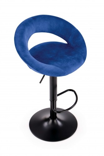 Halmar H102 bar stool dark blue image 5