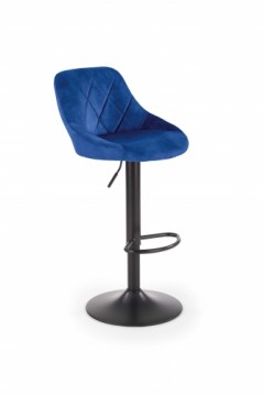 Halmar H101 bar stool dark blue