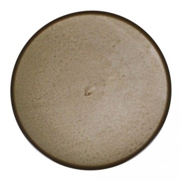 Plāksņu komplekts Santa Clara Mirta Brūns Keramika (ø 26 x 2 cm) (4 pcs)