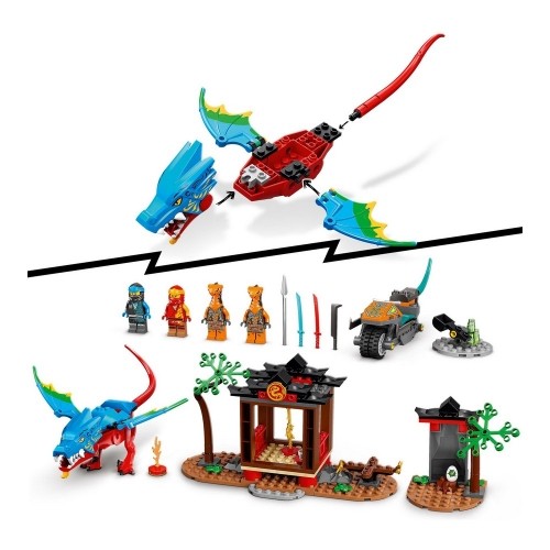 Playset Lego Ninjago Ninja Dragon Temple 161 Daudzums 71759 image 5