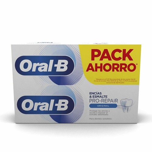 Zobu pasta Oral-B Encías & Esmalte Pro-Repair (2 x 75 ml) image 1
