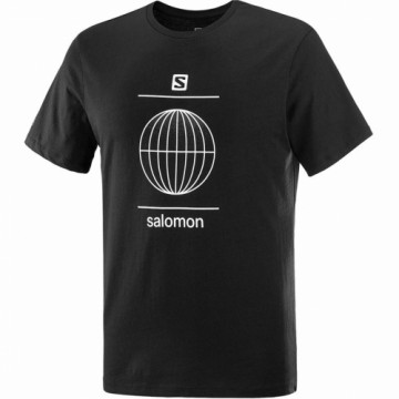 Īsroku Sporta T-krekls Salomon Outlife Summer Melns
