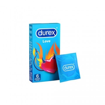 Prezervatīvi Durex Love 6 Daudzums