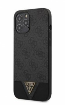 Guess  
       Apple  
       Triangle Case for iPhone 12 Pro Max 
     Grey