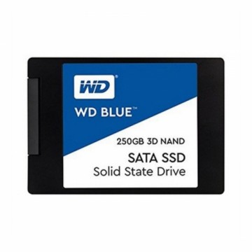 Cietais Disks Western Digital Blue 3D SATA III 250 GB Sata III (Atjaunots A)