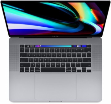 Apple MacBook Pro 2019 Retina 16" 4xUSB-C - Core i7 2.6GHz / 16GB / 512GB SSD / INT / Space Gray (lietots, stāvoklis A)