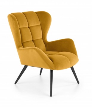 Halmar TYRION l. chair, color: mustard