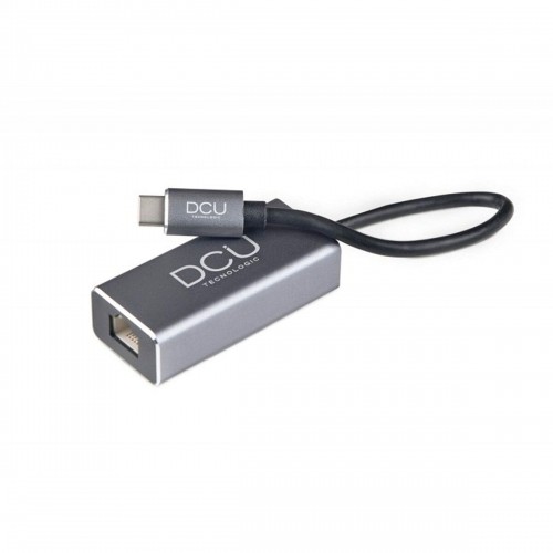 Dcu Tecnologic USB C uz RJ45 Tīkla Adapteris DCU 391167 Pelēks image 1