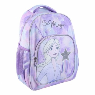 Skolas soma Frozen Be Magical Ceriņš (32 x 15 x 42 cm)