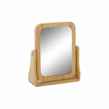 Palielināmais Spogulis DKD Home Decor Dabisks Bambuss (21,7 x 5,5 x 21,5 cm)