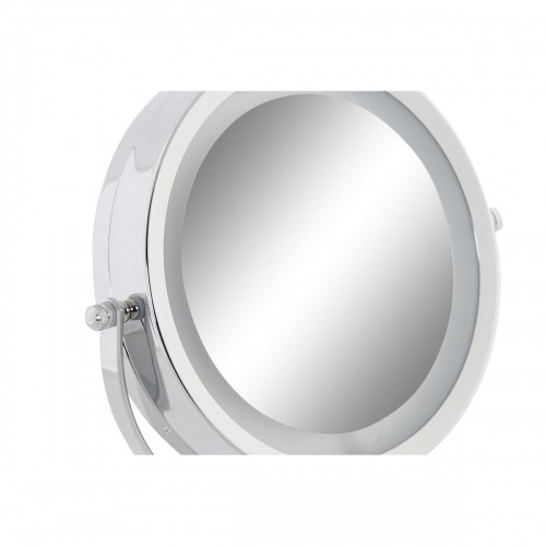 Увеличительное Зеркало cо Светодиодами DKD Home Decor Серебристый (21,5 x 13,5 x 32,5 cm) image 4