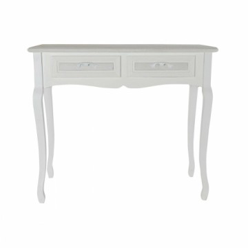 Mazs galdiņš DKD Home Decor Koks MDF Balts Tradicionāls (90 x 40 x 79 cm)
