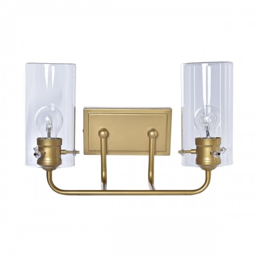Настенный светильник DKD Home Decor Стеклянный Позолоченный Металл 220 V 50 W (41 x 17 x 24 cm) image 1