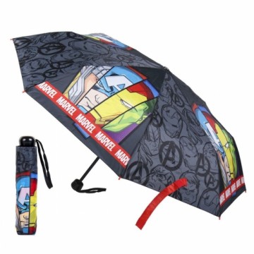 Salocāms lietussargs The Avengers Melns (Ø 92 cm)