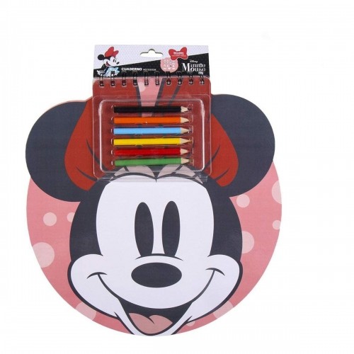 Kancelejas Komplekts Minnie Mouse Piezīmju klade (30 x 30 x 1 cm) image 1