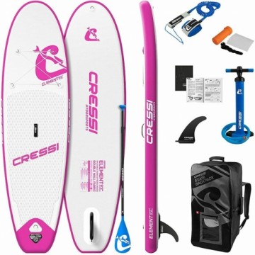 Paddle Surf Board Element  All Round Cressi-Sub 9,2" Balts/Rozā
