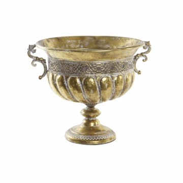 stādītājs DKD Home Decor Zelta Vīnaglāze Dekoratīvie Metāls (42,5 x 38,5 x 36,5 cm)