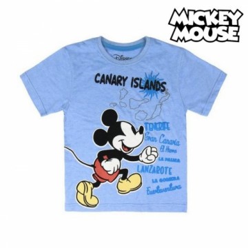 Krekls ar Īsām Piedurknēm Bērniem Canary Islands Mickey Mouse 73489