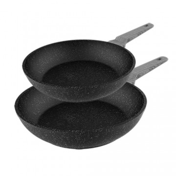 Pannu komplekts Cecotec Polka Exclusive 20-24 Bucket Set Wood&Rock Ø 20 cm Ø 24 cm (2 pcs)