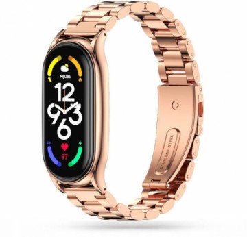 Tech-Protect watch strap Stainless Xiaomi Mi Band 7, rose gold