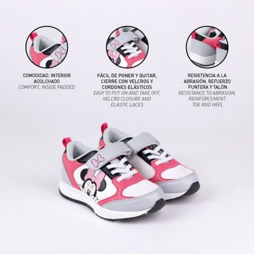 Детские спортивные кроссовки Minnie Mouse Серый Розовый image 5